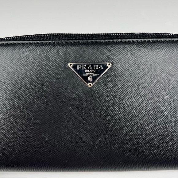 Prada Saffiano Long Zip Around Wallet - Picture 9 of 9